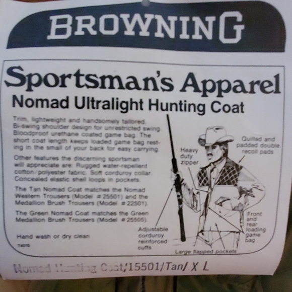 Browning nomad hunting jacket - Picture 5 of 5